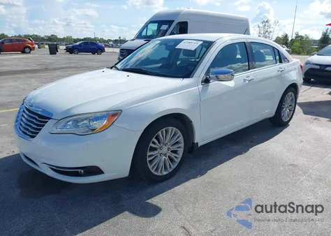 2012 Chrysler 200 Limited z USA, uszkodzony, nr VIN 1C3CCBCB0CN299613
